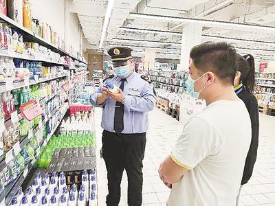 强化消毒产品检查，保障食品经营卫生安全